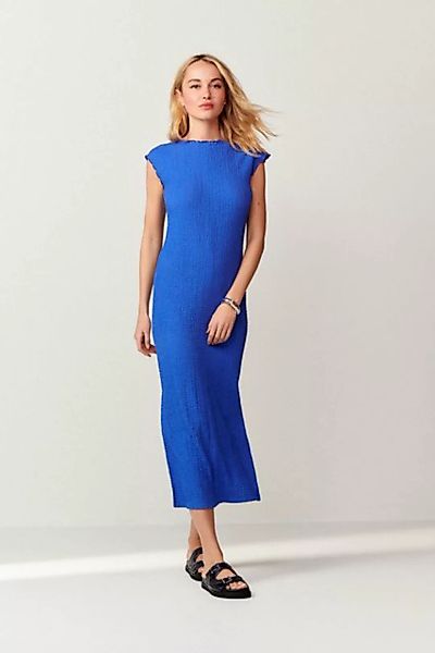Next Jerseykleid Strukturiertes und gestuftes Kurzarm-Jerseykleid (1-tlg) günstig online kaufen