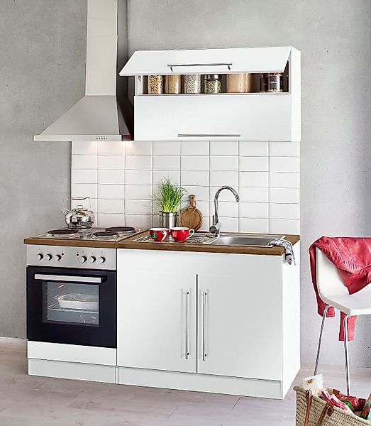 KOCHSTATION Küchenzeile KS-Samos, Breite 160 cm, günstig online kaufen