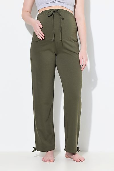 Ulla Popken Dehnbund-Hose Bellieva-Sweatpants breiter Bund günstig online kaufen