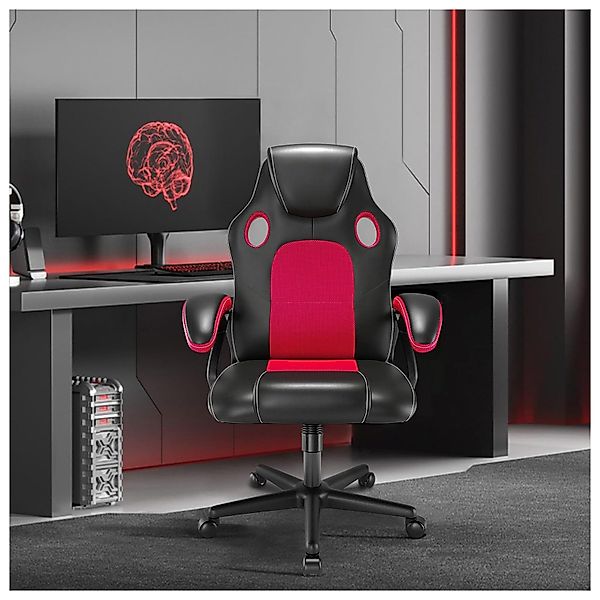 HTI-Living Drehstuhl Bürostuhl ECO Daytona Rot günstig online kaufen