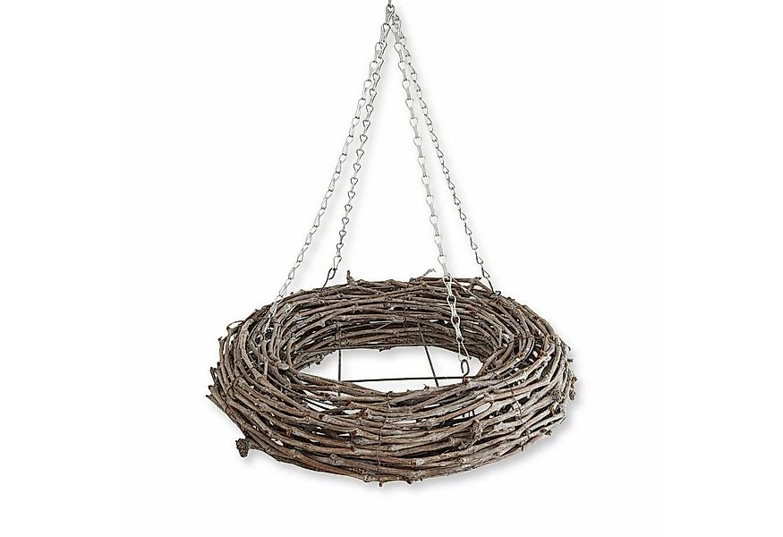 Mirabeau Adventskranz Kranz Adré braun/silber günstig online kaufen