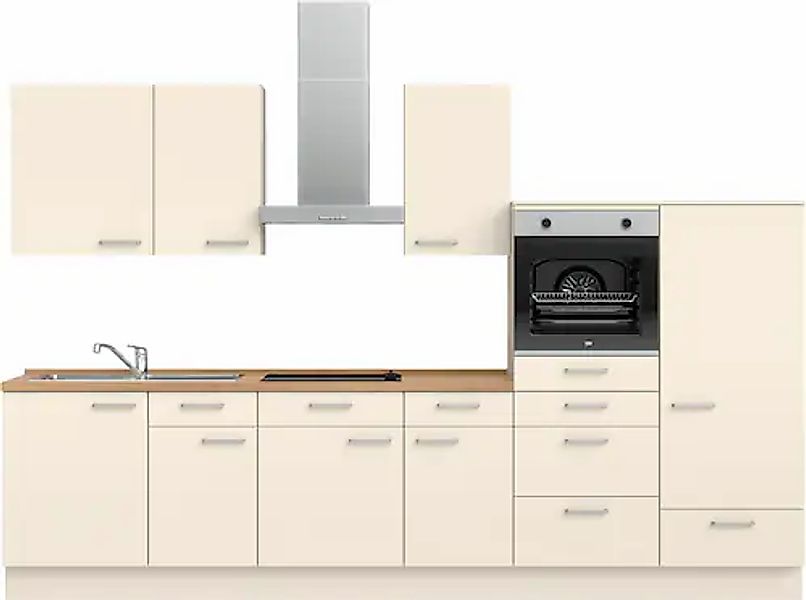 nobilia® Küchenzeile »"Touch I"« vormontiert, Ausrichtung wählbar, Breite 3 günstig online kaufen