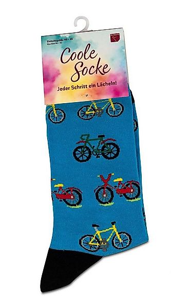 formano Socken Coole Socke Fahrrad blau - One Size 40 - 45 (1-Paar) günstig online kaufen