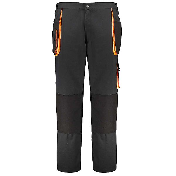 Abraxas Arbeitshose mit Dehnbund Farbe schwarz Größe: 6XL günstig online kaufen