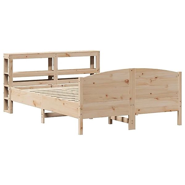 vidaXL Massivholzbett ohne Matratze 120x200 cm Kiefernholz 3306228 günstig online kaufen