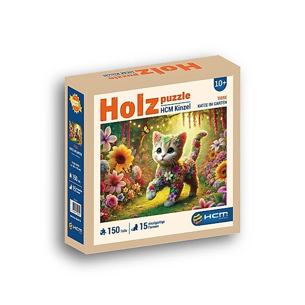HCM KINZEL Puzzle Holzpuzzle - Katze günstig online kaufen