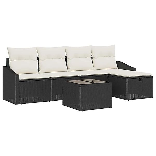 vidaXL Sofa Set mit Kissen 5-Tlg Poly-Rattan 3360598 günstig online kaufen