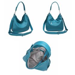 ITALYSHOP24 Schultertasche DAMEN TASCHE SHOPPER Hobo günstig online kaufen