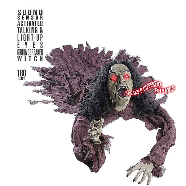 Widmann S.r.l. Dekoobjekt Figur Hexe ca.160cm günstig online kaufen
