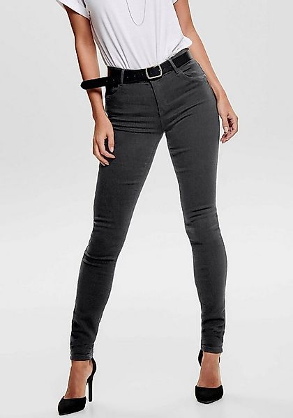 ONLY Skinny-fit-Jeans "ONLRAIN LIFE REG SKINNY DNM", mit Gürtelschlaufen günstig online kaufen