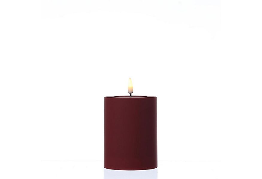 Deluxe Homeart LED-Kerze MIA für Deluxe für Außen flackernd H: 10cm D: 7,5c günstig online kaufen