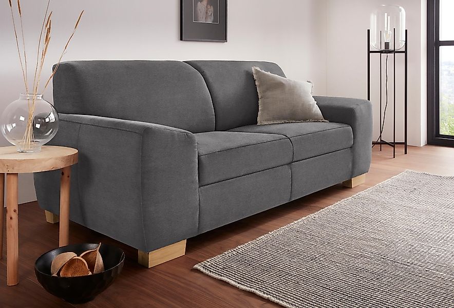 DOMO collection 2-Sitzer "Incanto, kubisch und zeitlos, komfortabel, flache günstig online kaufen