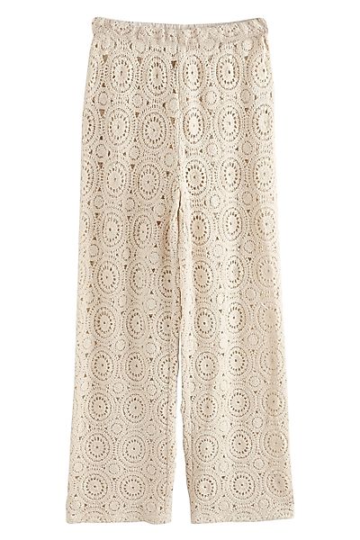 Next Palazzohose Self. Hose in Häkeloptik günstig online kaufen