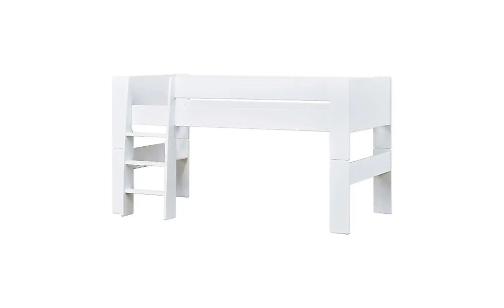 Hoppekids Hochbett  Steens for Kids ¦ weiß ¦ Maße (cm): B: 110 H: 113 Bette günstig online kaufen