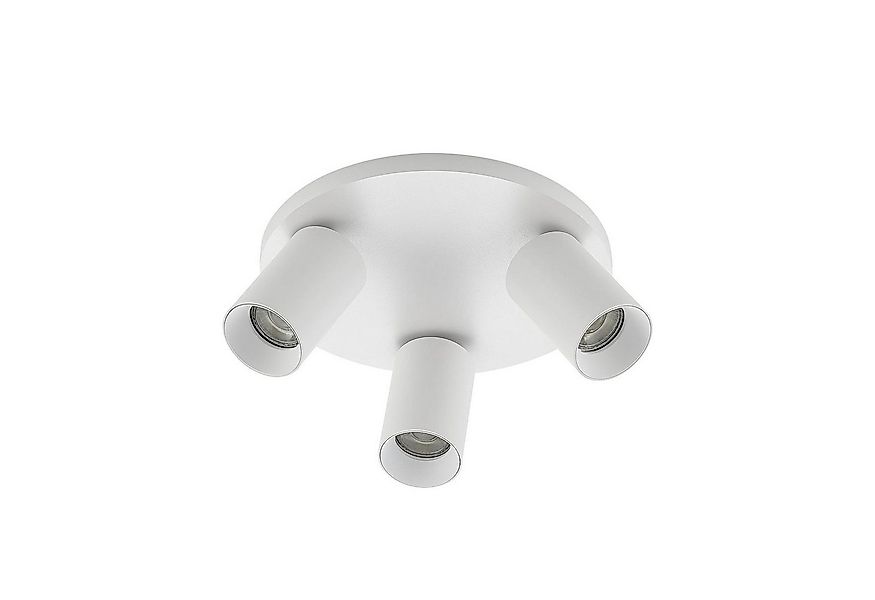 Arcchio Deckenstrahler Brinja, Metall, Weiß IP20, 3 x 10 W LED günstig online kaufen