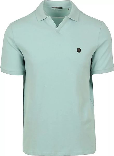 No Excess Poloshirt Riva Solid Turquoise - Größe M günstig online kaufen