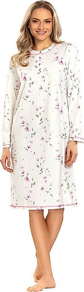 comtessa Nachthemd Damen-Nachthemd Single-Jersey Blumen günstig online kaufen