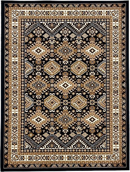 my home Teppich "Diantha" rechteckig 7 mm Höhe Orient-Optik, mit Bordüre, K günstig online kaufen