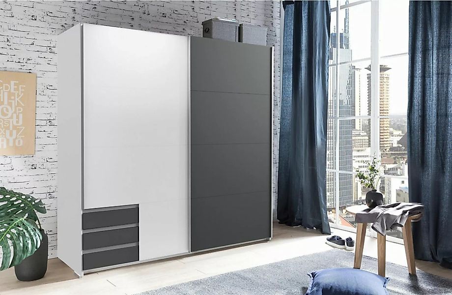 Wimex Schwebetürenschrank 180 x 198 x 64 cm (B/H/T) günstig online kaufen