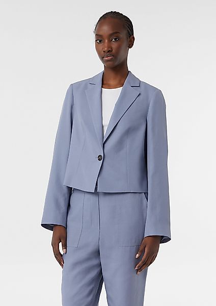 comma casual identity Blusenblazer Kurzer Blazer günstig online kaufen