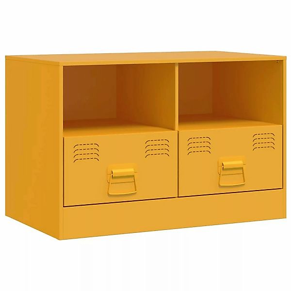 VidaXL TV-Schrank Senfgelb 67x39x44 cm Stahl  Modell 3 günstig online kaufen