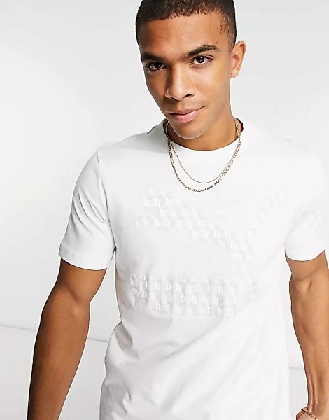 Puma – Summer Luxe – T-Shirt in Weiß mit Grafik günstig online kaufen
