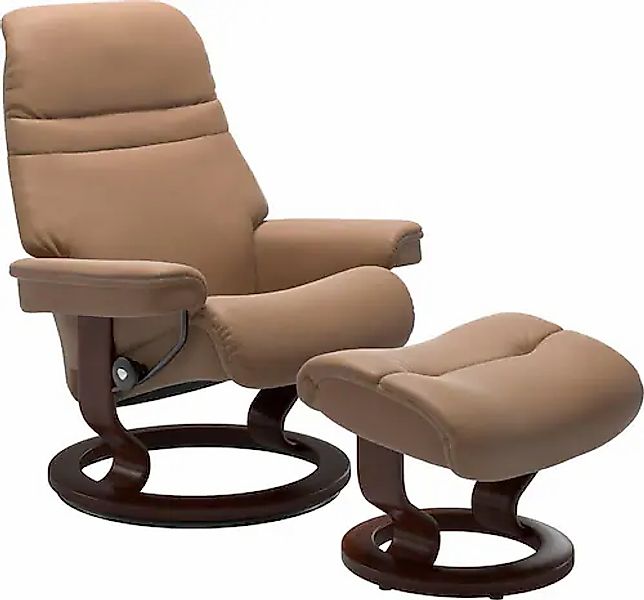 Stressless® Relaxsessel »Sunrise« Relaxsessel mit Hocker, mit Classic Base, günstig online kaufen