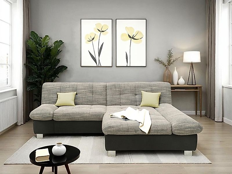 DOMO collection Ecksofa »100031 kompakte Stellmaße, komfortabel und bequem, günstig online kaufen