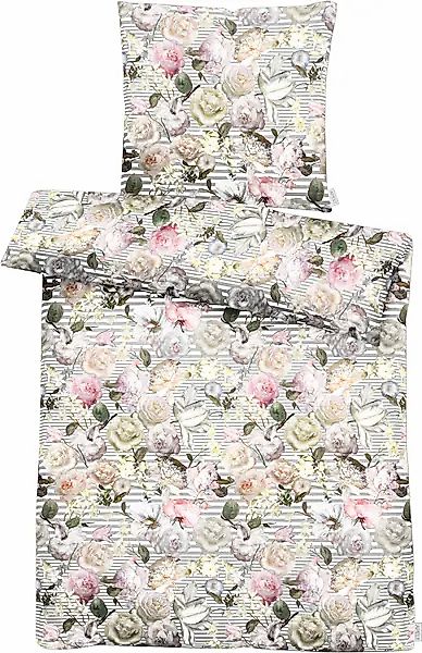 APELT Bettwäsche »Cosima« 2 Stk. tlg. Blumige Rosenträume und Boudoir-feeli günstig online kaufen