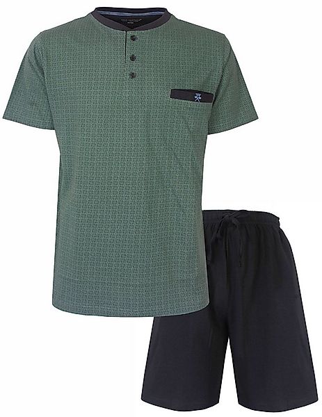 Paul Hopkins Shorty Herren Pyjama kurz Schlafanzug (2 tlg) Baumwolle günstig online kaufen