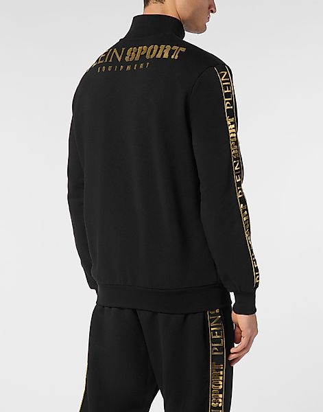 PLEIN SPORT Yoga-Sweatjacke Tracksuit Sweatshirt Laminated günstig online kaufen