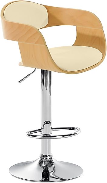 CLP Barhocker Kingston, Kunstleder-Bezug, Hocker-Sitz aus günstig online kaufen