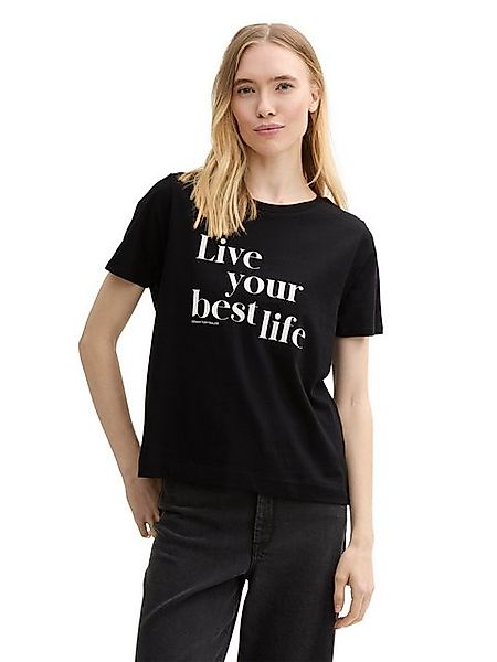 TOM TAILOR Denim T-Shirt (1-tlg) Plain/ohne Details günstig online kaufen