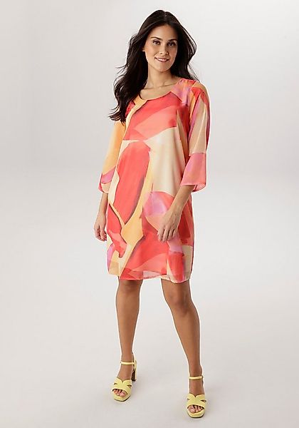 Aniston SELECTED Chiffonkleid aus zartem Chiffon und gefüttert - NEUE KOLLE günstig online kaufen