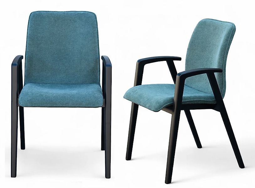 OTTO home Armlehnstuhl "Loreen Esszimmerstuhl, Polsterstuhl, Wohnstuhl, Ess günstig online kaufen