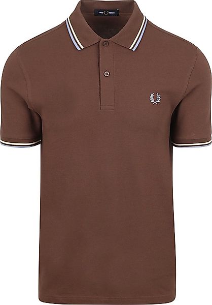 Fred Perry M3600 Polo Braun Y66 - Größe M günstig online kaufen