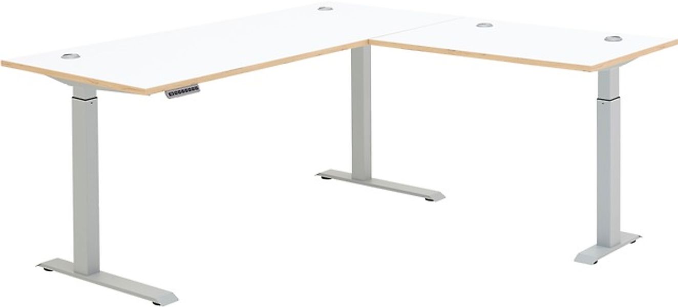 Innostyle Schreibtisch »Memphis Eckschreibtisch, 185x72x177cm (B/H/T)« 1 St günstig online kaufen