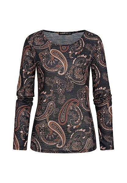 CLOUD 5IVE Longsleeve CLOUD 5IVE Langarm Shirt Longsleeve mit Paisley Print günstig online kaufen