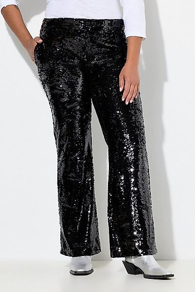 Angel of Style Funktionshose Hose flared Legs Pailletten Schlag günstig online kaufen