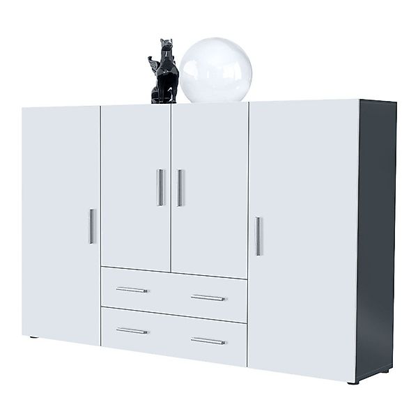 Vladon Highboard Nora (Anrichte mit 2 günstig online kaufen