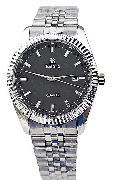 Rötting Design Quarzuhr Herrenuhr Quarz silberfarbene günstig online kaufen