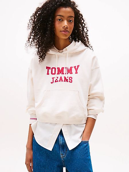 Tommy Jeans Kapuzensweatshirt "TJW BXY CRP VARSITY HOODIE" günstig online kaufen