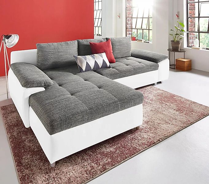 sit&more Ecksofa "Top Bilbao L-Form", XXL, wahlweise mit Bettfunktion und B günstig online kaufen