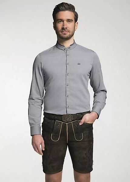 Spieth & Wensky Trachtenhemd Dorian mit Knöpfen in Hirschhornoptik günstig online kaufen