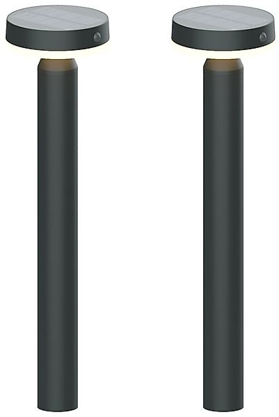 BOLD LED Solarleuchte Solar-Wegeleuchte, LED fest integriert, 3000K, Infrar günstig online kaufen