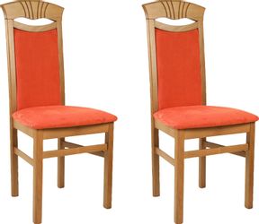 Home affaire Esszimmerstuhl "Franz" (Set) 2 Stk. Microfaser strapazierfähig günstig online kaufen