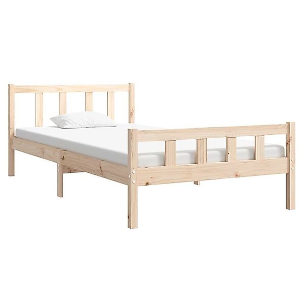 furnicato Bettgestell Massivholzbett 100x200 cm (1-tlg) günstig online kaufen