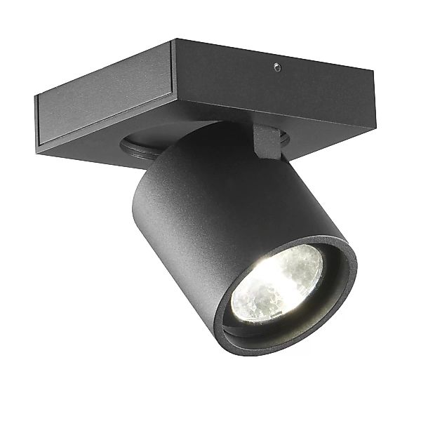 Light-Point - Focus 1 LED Deckenleuchte 3000K - schwarz/LxB 10x10cm/3000K/5 günstig online kaufen