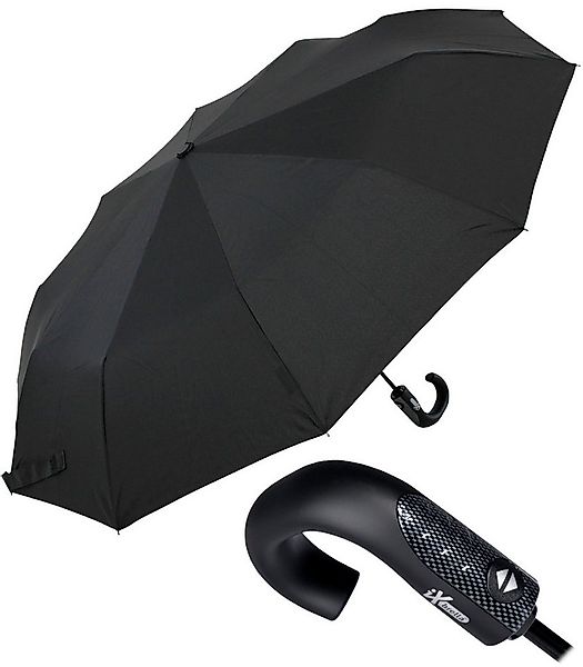 iX-brella Taschenregenschirm mit Auf-Zu-Automatik und 10 Streben, großer, s günstig online kaufen