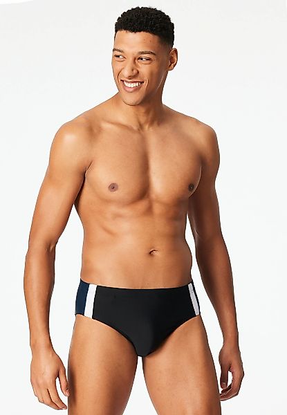 Schiesser Badeslip "Aqua" Bund mit Kordel, seitliche Kontraststreifen günstig online kaufen